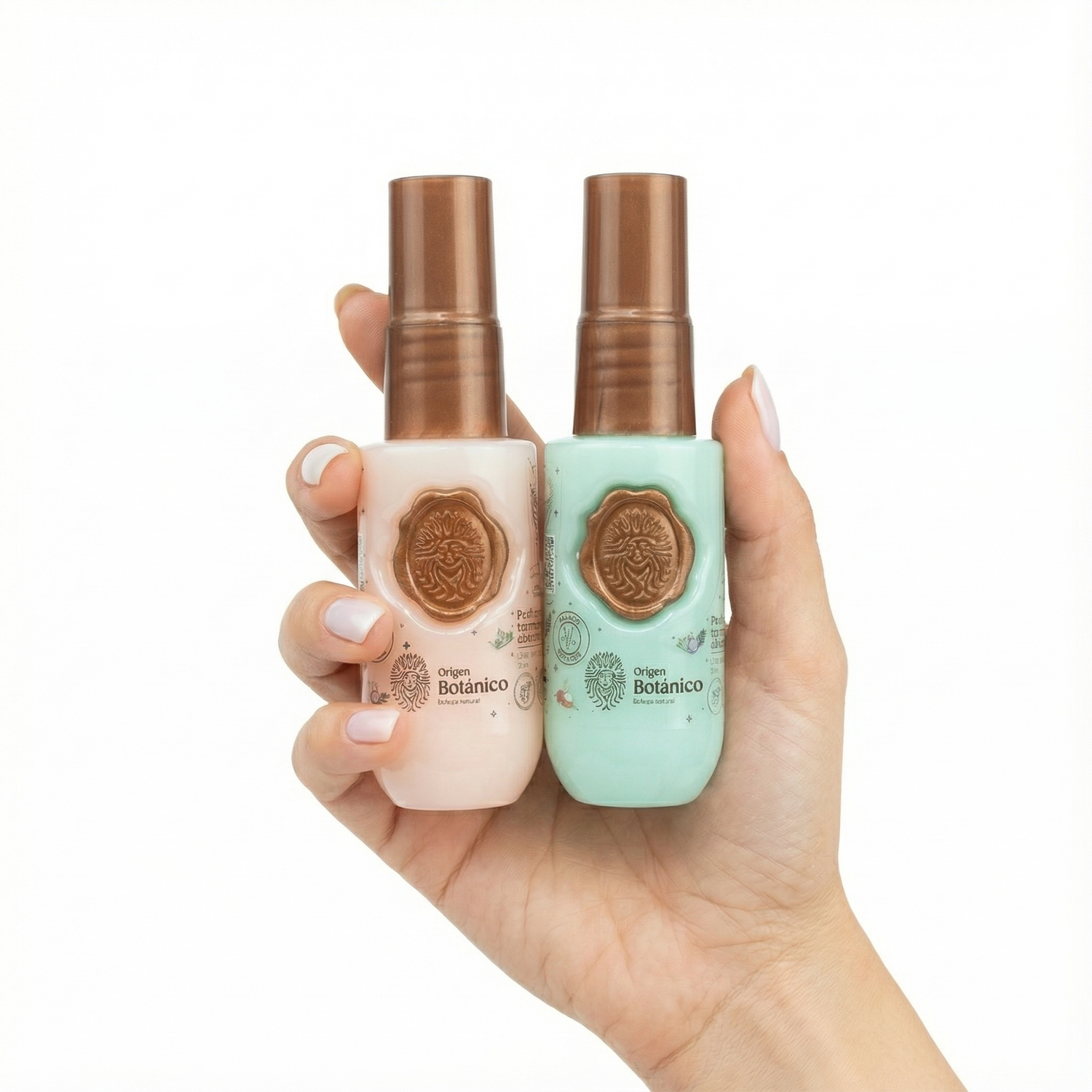 Mini dúo perfume termoprotector desenredante